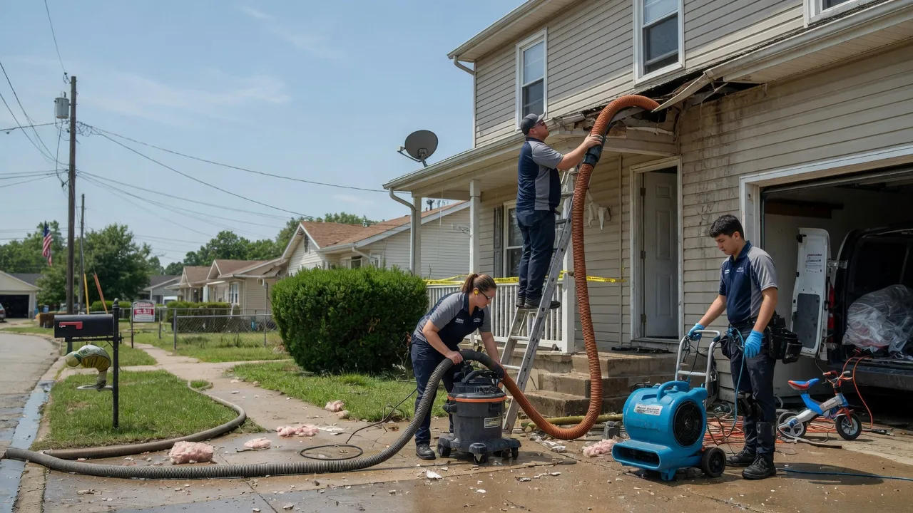 Water Damage Restoration in Belpre, KS near me